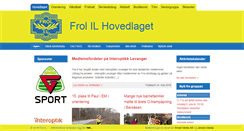 Desktop Screenshot of frolil.no